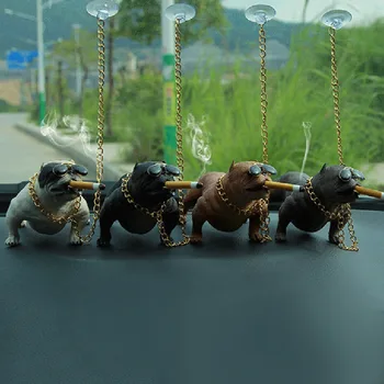 

Auto Interior Car Doll Bully Dog Dolls Ornaments Simulated Car Interior Pendant Home Office Decor Toys Decoration Toy