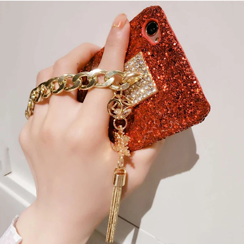 CHAOLIDA Wholesale Bling Gliter Scrub Cellphone Accessories De Celular for Iphone X 6 6s 6plus 7 7plus 8 8plus Steel Strap Cases CHAOLIDA Wholesale Bling Gliter Scrub Cellphone Accessories De Celular for Iphone X 6 6s 6plus 7 7plus 8 8plus Steel Strap Cases