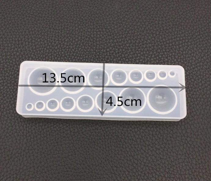 Silicone Mold DIY Crystal Epoxy Resin Molds Time Stone Jewelry Making Crafts Round Handmade Cake Fondant Chocolate Tools | Украшения и