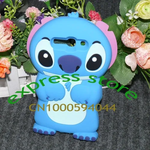 Alcatel One Touch POP C9 задняя крышка Ститч Китти 3D мультфильм мягкий силиконовый чехол