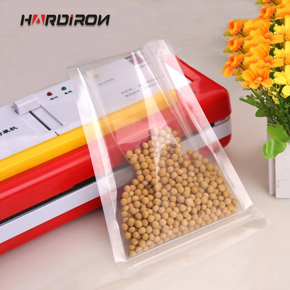 HARDIRON Vacuum Food Saver Bag Clear Zipper Vacuum Food Preservation