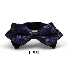 Mantieqingway модные Повседневное острые углы галстук-бабочка Для мужчин S полиэстер Формальные Бизнес лук Галстуки для Для мужчин Свадебная вечеринка смокинг Gravatas