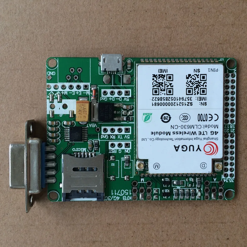

Free shipping 4G development board serial port development board in the stock