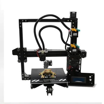 

HE3D DIY 3d printer kit New upgrade EI3 Two colors, dual 2 in 1 out extruder reprap build size 200*200*200mm metal frame