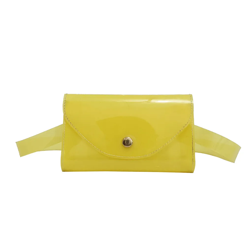 Спальное место# P52 новые женские булавки для воротника Пряжка пояс прозрачная сумка через плечо простая поясная сумка