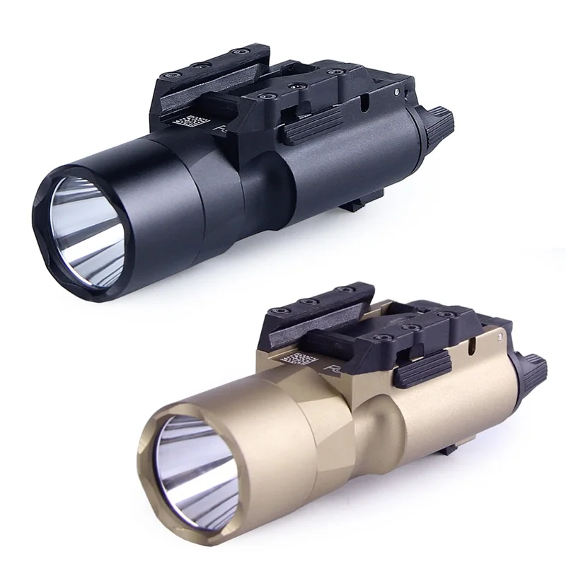 Tactical X300U Ultra Flashlight LED Weapon Pistol Gun Light with 20MM Rail for Airsoft Hunting (22)