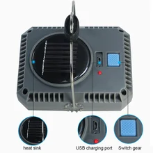 Уличные подвесные светильники, питающиеся от солнца фонарь на солнечных батареях для кемпинга двора ночной рынок ALI88