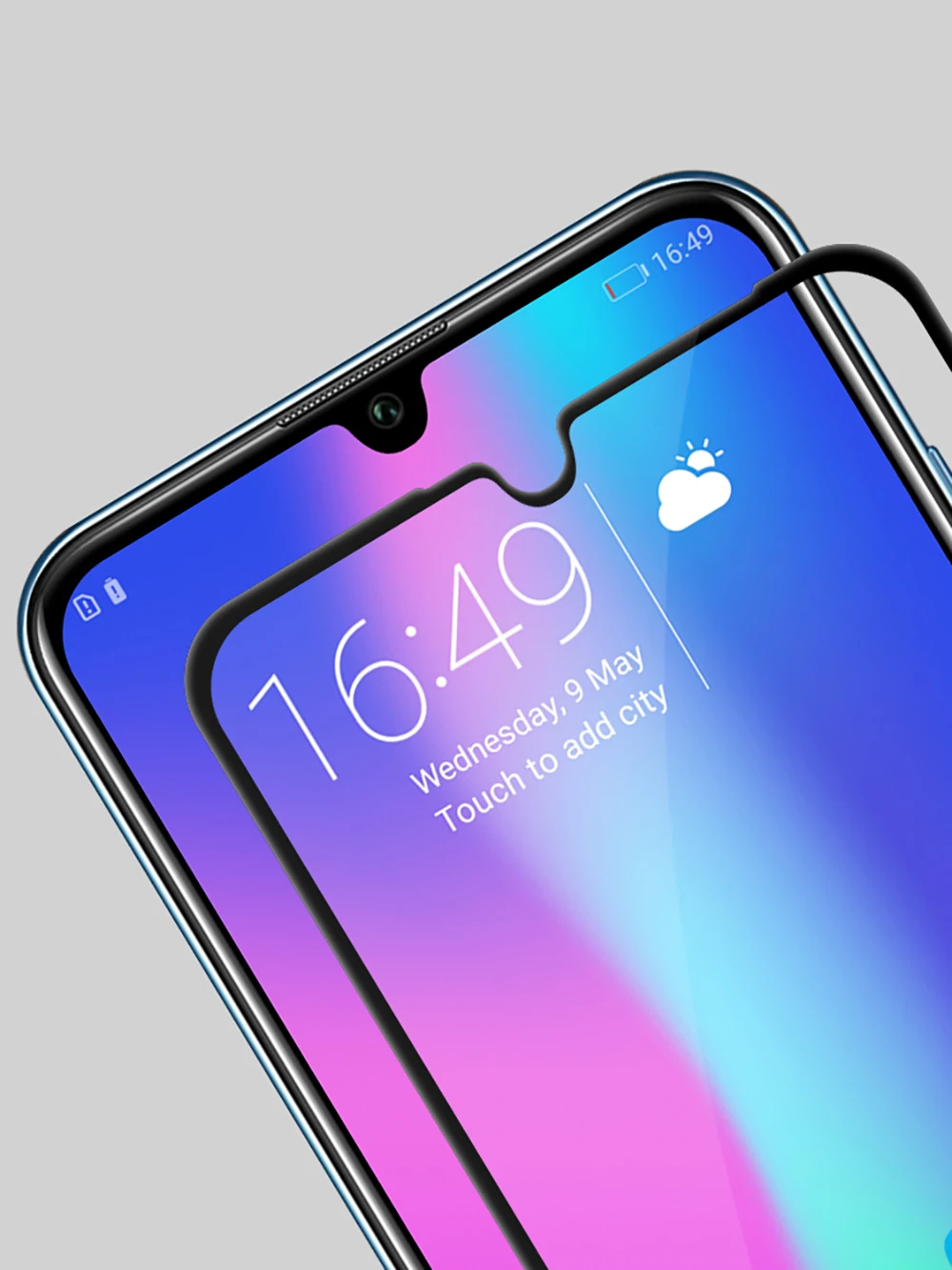 LECAYEE 1th gen Integrated Full Coverage Tempered Glass Screen Protector For Huawei Honor 10 lite 9 lite 8X 7C 7A 7S View 10 20  (8)