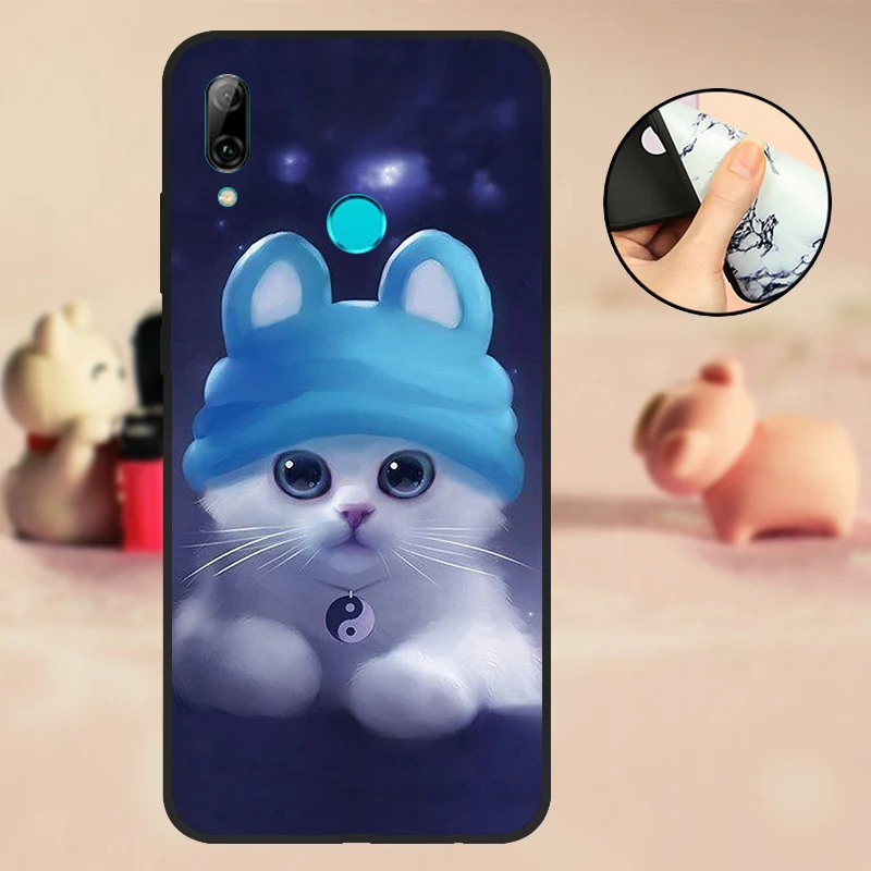 P Smart Coque для huawei PSmart чехол силиконовый черный ТПУ 6," для huawei P Smart Чехол для мобильного телефона мягкий - Цвет: T08