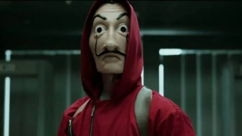 Красный комбинезон для косплея La Casa De Papel с капюшоном Dali Cos из ПВХ или латекса
