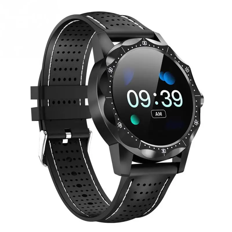 

Smart Watch Men IP68 Waterproof Smart Watch Round Dial Fitness Tracker Touch Smartwatch Clock For Android 4.4/IOS 8.0