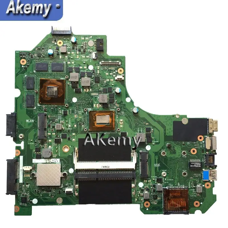 Akemy K56CB материнская плата для ноутбука ASUS K56CB K56CM K56C K56 S550CM S550C Тесты оригинальная материнская плата I5-3337U GT635M