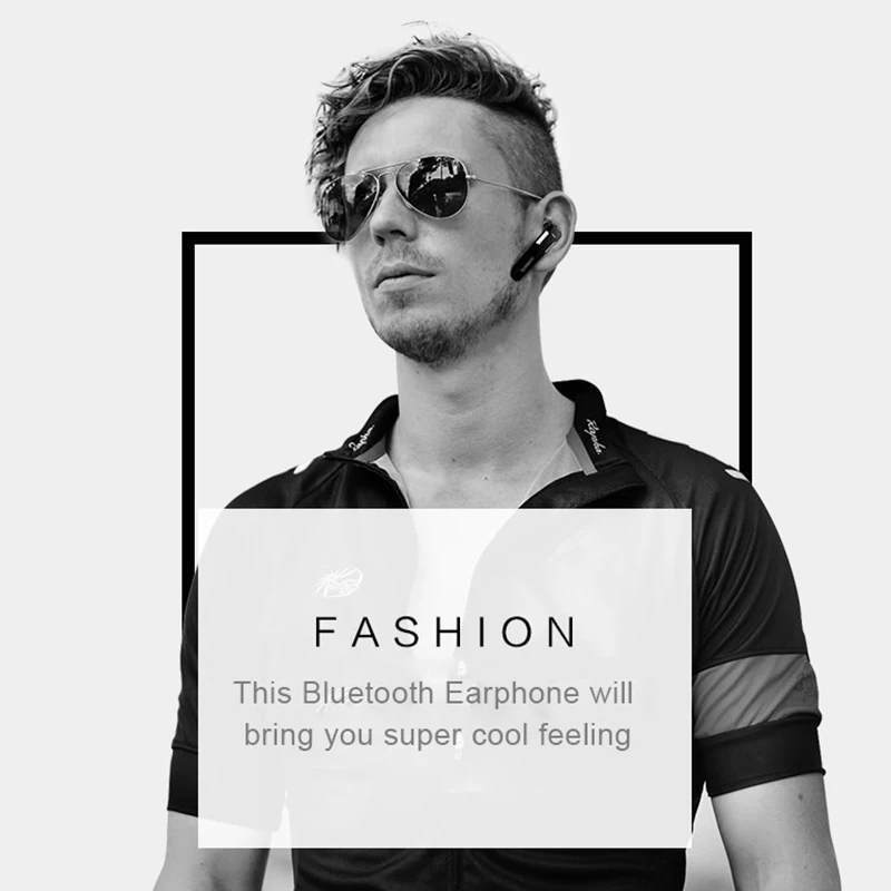 Bluetooth 4 1 Wireless Earphone Stereo Music Mini Headphone Handsfree Headset with Mic for Samsung IPhone LG Bluetooth Headset