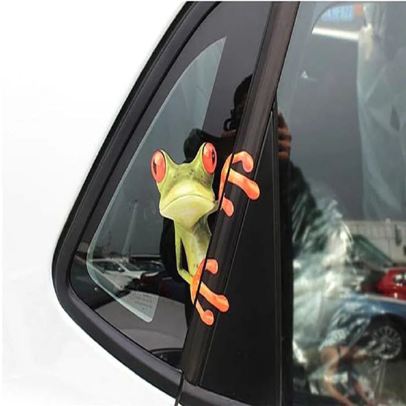 Universal 3D Stereo Funny Animal Car Stickers Reflective Style Vinyl Decal for Automobile Window Graphic Decoration Accessories |