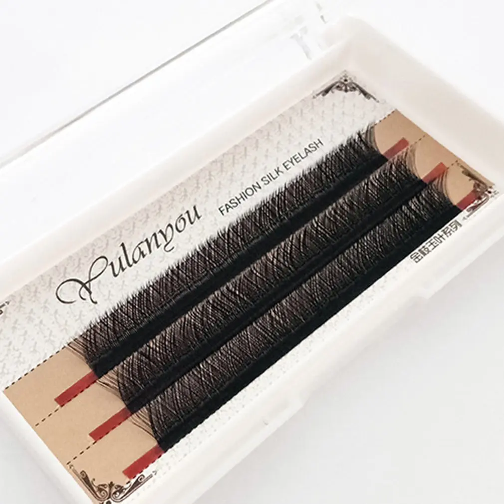 

Y type flowering net eyelash extension Eye Lashes False Eyelashes Makeup Three-dimensional Girl False Eyelashes
