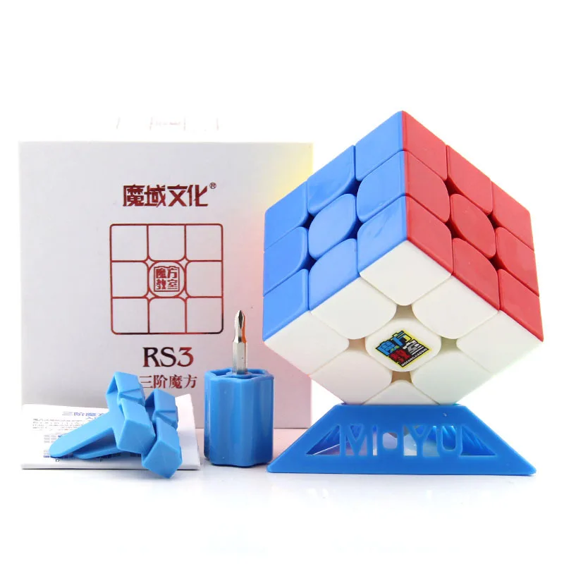Мою MF3RS3 Cubing классе 3x3x3 куб магический RS3 MoFang JiaoShi 3 Слои Головоломка Куб