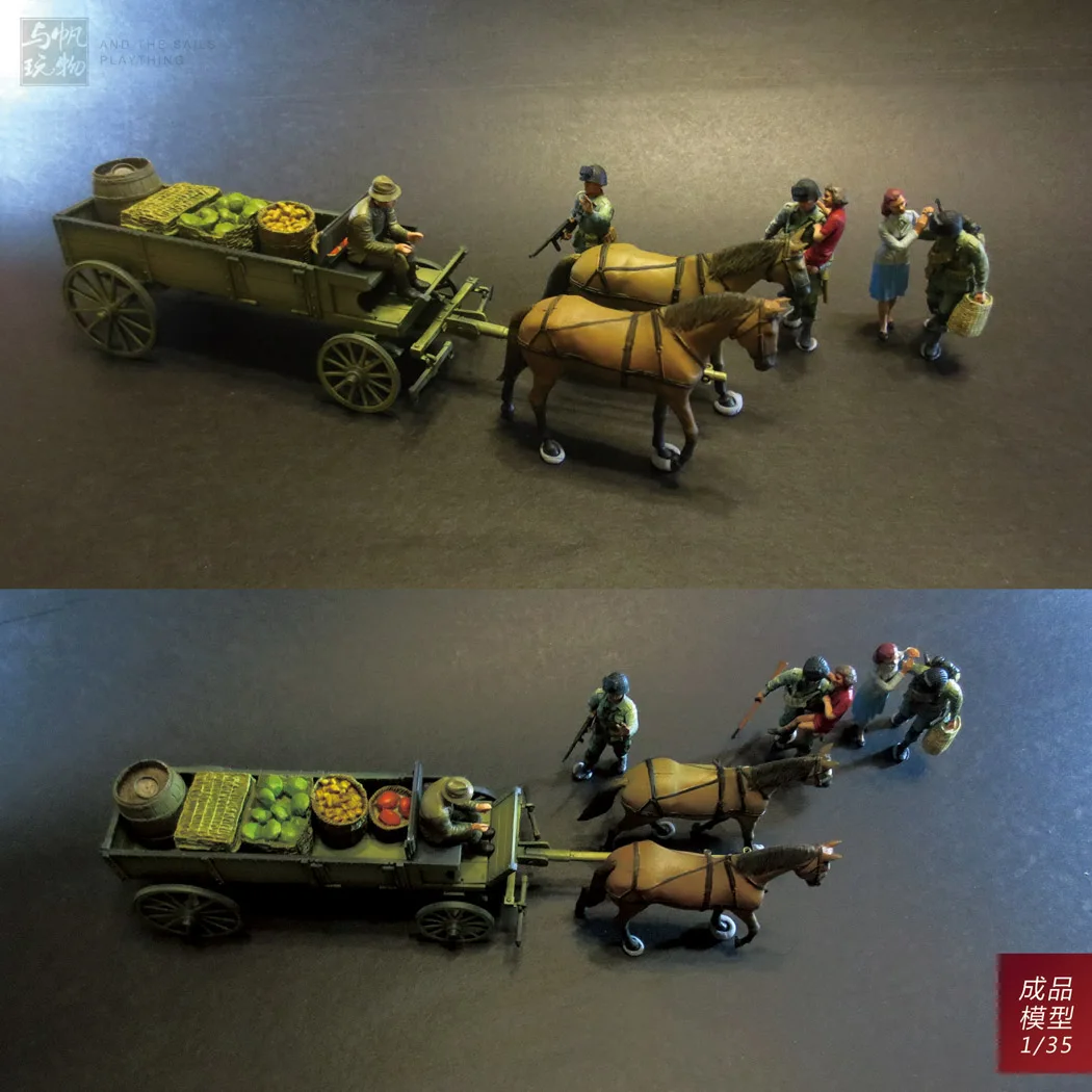 Compra 1 35 soldados en miniatura online al por mayor de China ...