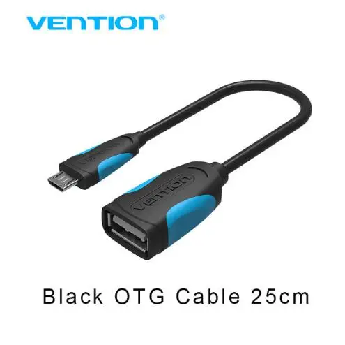 Vention Micro USB OTG кабель адаптер для Xiaomi Redmi Note Micro USB разъем для samsung S6 планшет Android USB 2,0 OTG адаптер - Цвет: VAS-A07-B025