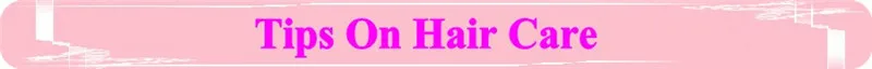 Tips On Hair Care