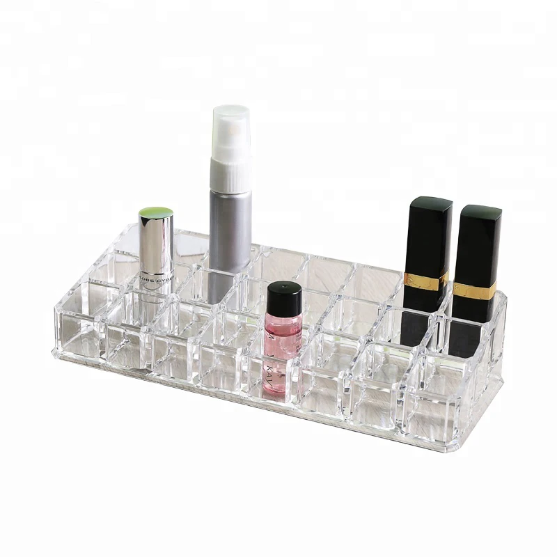 Acrylic-cosmetics-pencil-case-makeup-holder-display -4
