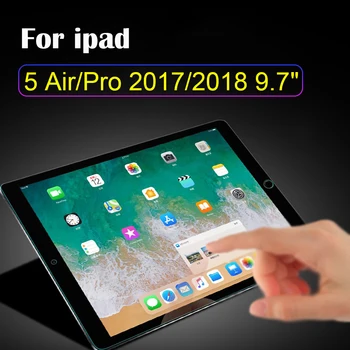 

For ipad9.7" glass for Apple ipad pro 2018 2017 tempered glas 2 3 4 Air A1822 A1893 protection 5th 6th screen protector film 9H