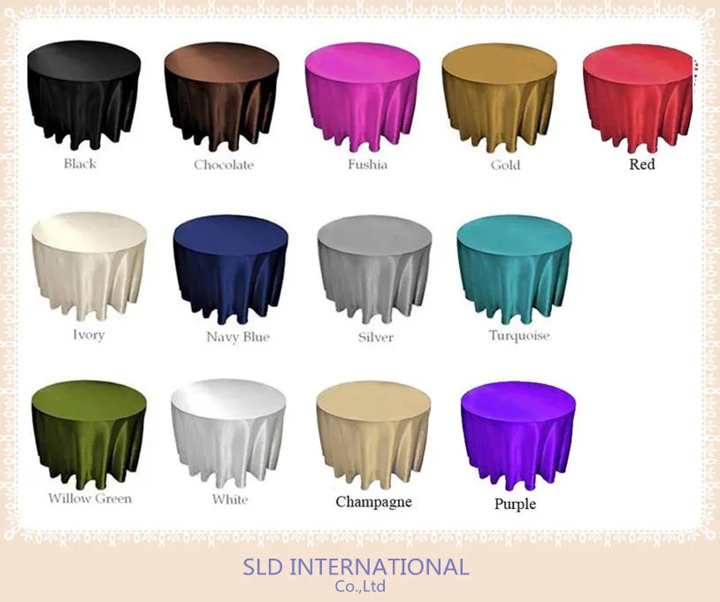How To Buy Tablecloths Satin Tablecloths Round Tablecloths Without
