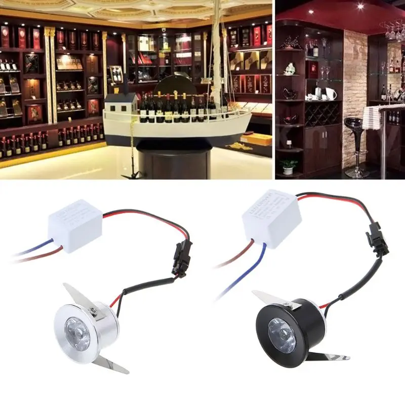 

85-265V LED Spotlight Mini Ceiling Down Bulbs Surface Mounted Lights Flashlight Decor For Cabinet Counter Showcase Bar Club