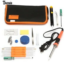 Precision 15 в 1 220 В 30 Вт электросварки паяльник станции для инструментов набор инструментов