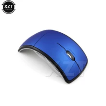 Портативный Ультратонкий 2,4 ГГц Складная Беспроводная дуговая оптическая мышь Мыши с ресивер Mini-USB для ПК ноутбука