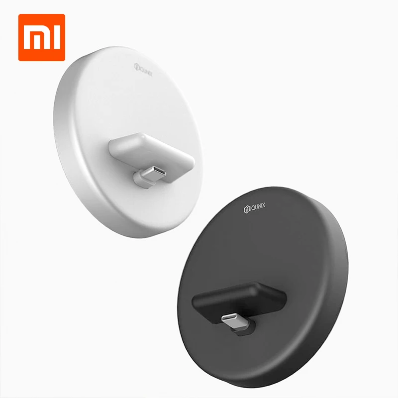 Беспроводное зарядное устройство Xiaomi Panki type-c с подставкой для телефона, быстрая Беспроводная зарядная подставка 18 Вт для samsung S9/S9+ S8 Note 9 9+ кабель 1,2 м