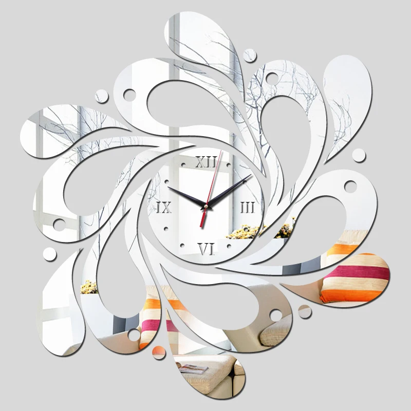 2015 Бесплатная доставка новые реальные часы для украшения дома настенные