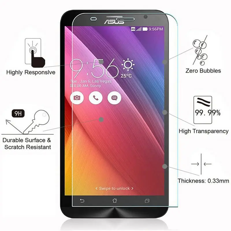 Закаленное стекло ZC451CG 9H для ASUS Zenfone C защитная пленка 4 5 дюйма Z007 zc 451cg zc451 cg