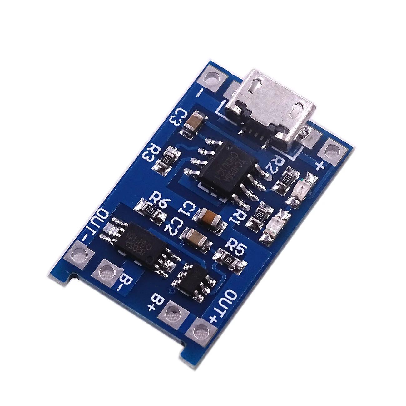 

1PCS Micro USB 5V 1A 18650 TP4056 Lithium Battery Charger Module Board With Dual Functions Led Indicator Power Supply