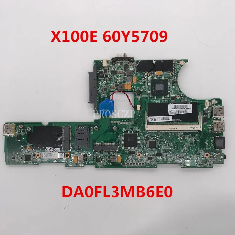 Материнская плата для ноутбука thinkpad X100E 60Y5709 DA0FL3MB6E0 Hm65 DDR3 100% работает хорошо |