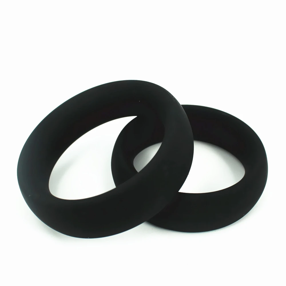 Inner size 45mm 50 mm silicone cock ring delay ring very thick penis ring cockring