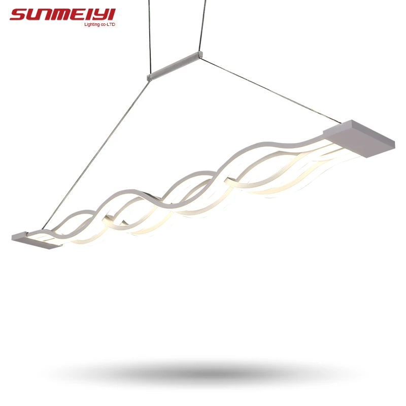  Novelty led Pendant Light for Kitchen Dining Room White Pendant Lamp for Coffee House Bedroom Suspe - 32809550063