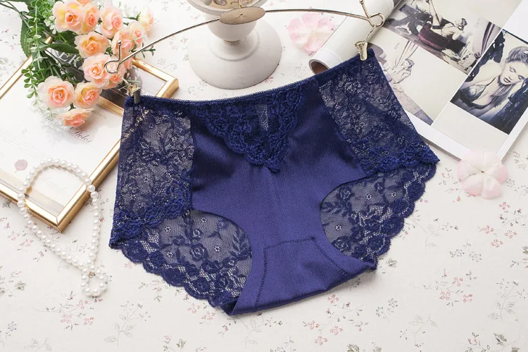 Underwear Women Cotton Panties Sexy Lace Lingerie Hollow Briefs Seamless Bragas Calcinha Intimates Underpants Plus Size Ropa (7)
