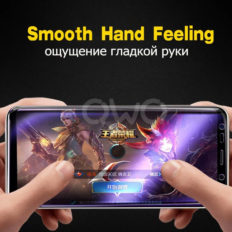 40D изогнутый экран протектор защитное стекло на для samsung Galaxy S9 S10 S8 Plus Note 10 Plus 8 9 закаленное стекло для самсунг samsung A50 защитная пленка нет гидрогелевая пленка