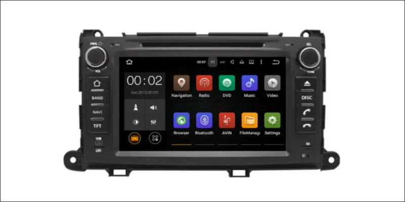 Sale For Toyota Sienna XL30 2011~2016 - Car Android Media Player System Car Radio Stereo GPS Navigation Multimedia Audio Video 2