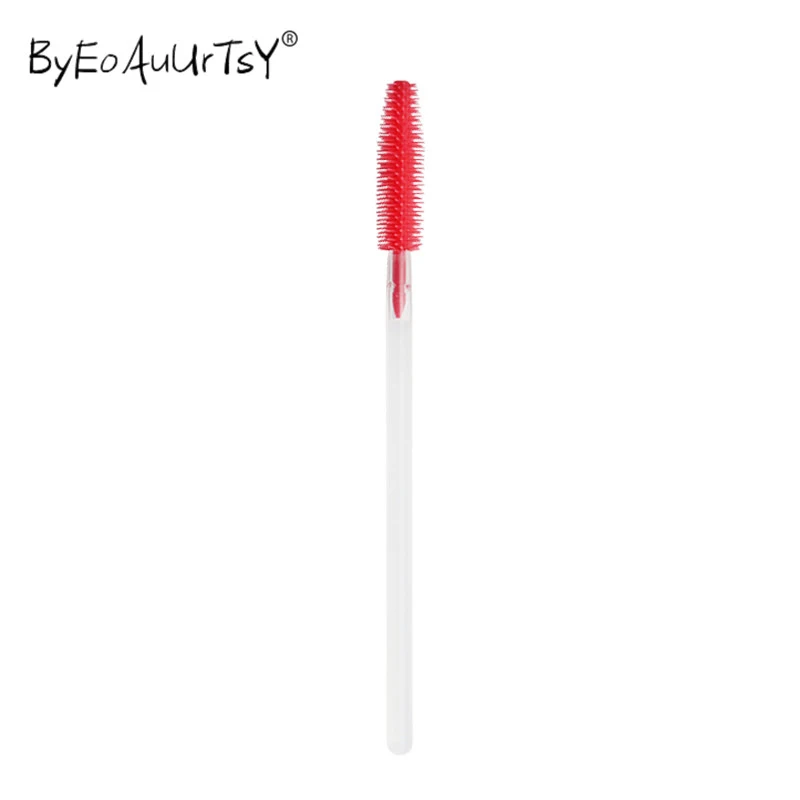 Escova de Cílios de Silicone para Extensão de Cílios Compõem a Escova de Cílios Escova de Cosméticos Escova de Maquiagem Rímel Varinhas Lash Pente 1000 Pçs 12 Cheap Aplicador de sombra