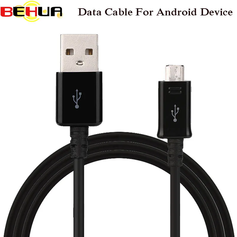 BEHUA USB Cable Micro USB 2.0 Charging Data Sync Cables for Smartphones / Android Device / Tablets / MP3 Players Length 1m Black