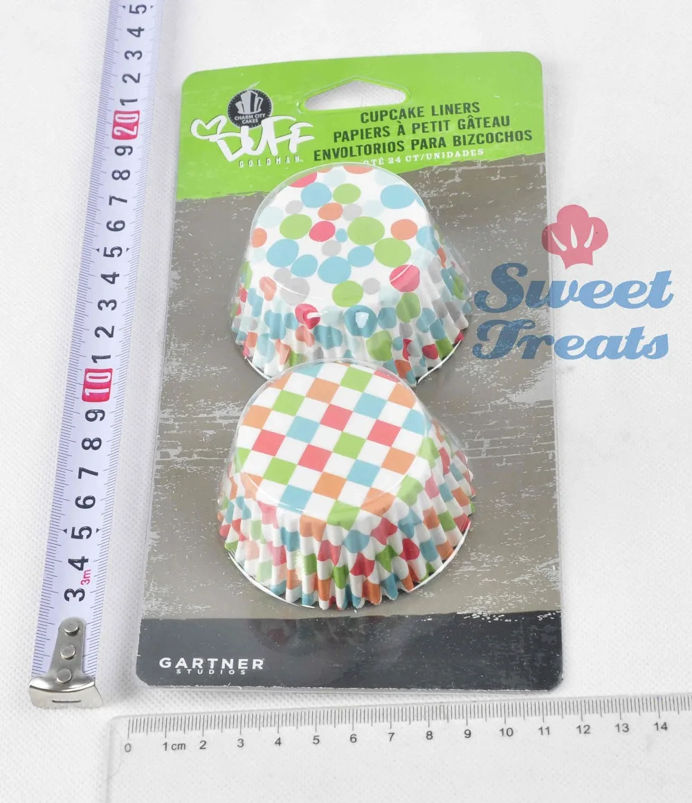Set 24 Paper Cupcake Baking Cups Papier mini baking cup decorative