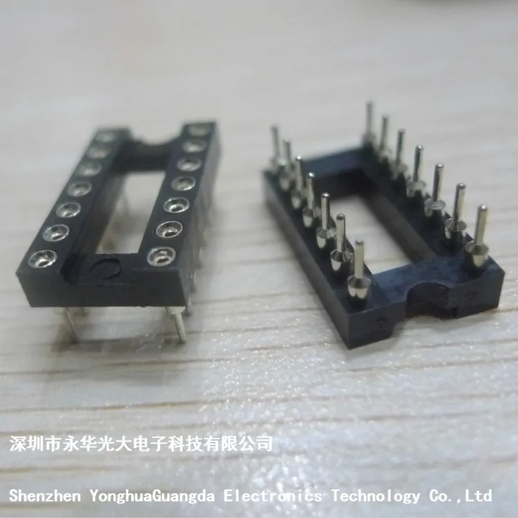 圆孔2X7PIN2