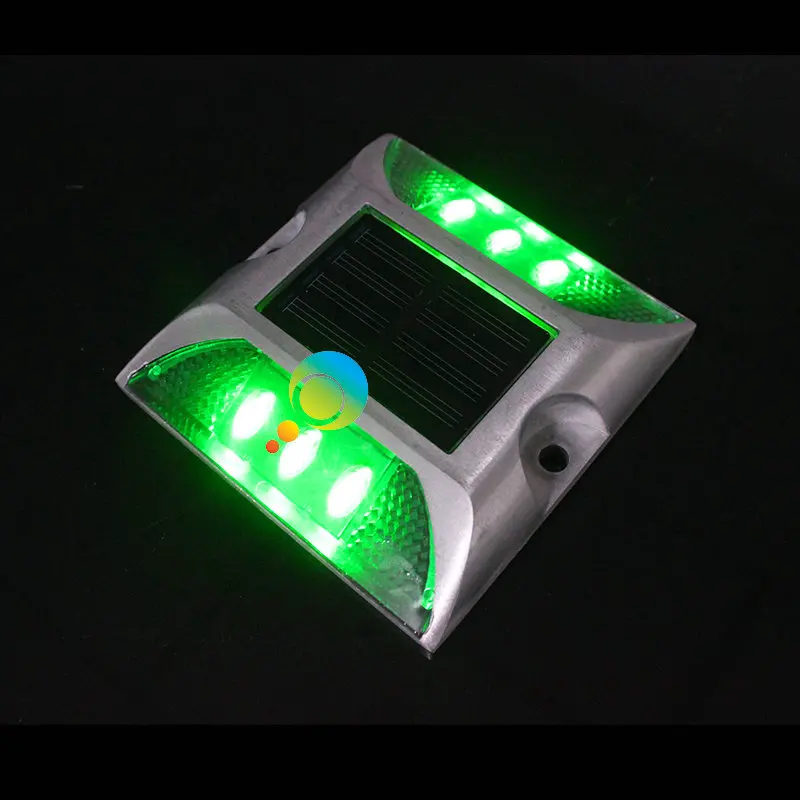 3M reflective film aluminum LED flashing light dual sides green color