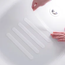 5 шт. Ванная комната Ванна прозрачные Нескользящие наклейки лестницы ленты ванная комната Нескользящие полоски LBShipping