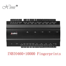 ZK Inbio460 10000 пользовательский отпечаток пальца система контроля доступа двери TCP/IP 4 контроллер доступа к дверям четыре двери плата управления доступом