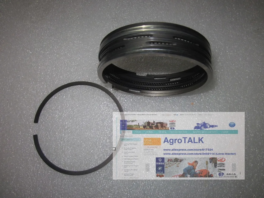 set of piston rings for one engine for Shandong Taishan Feidong engine