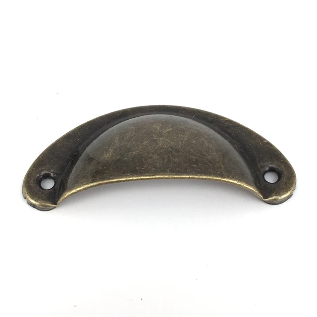 Antique Bronze Drawer Handle Cabinet Hardware Shell Pull Handle Bin Antique Bronze Drawer Handle Cabinet Hardware shell Pull Handle Bin Cup Handles And Pulls - Antique Bronze Drawer Handle Cabinet Hardware Shell Pull Handle Bin