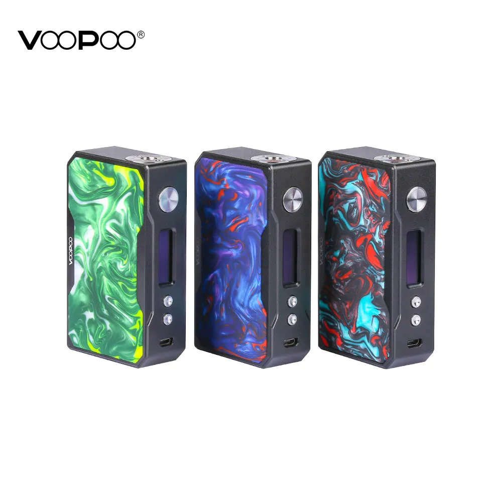 Оригинальный VOOPOO Drag 157 Вт TC коробка мод электронная сигарета контроль