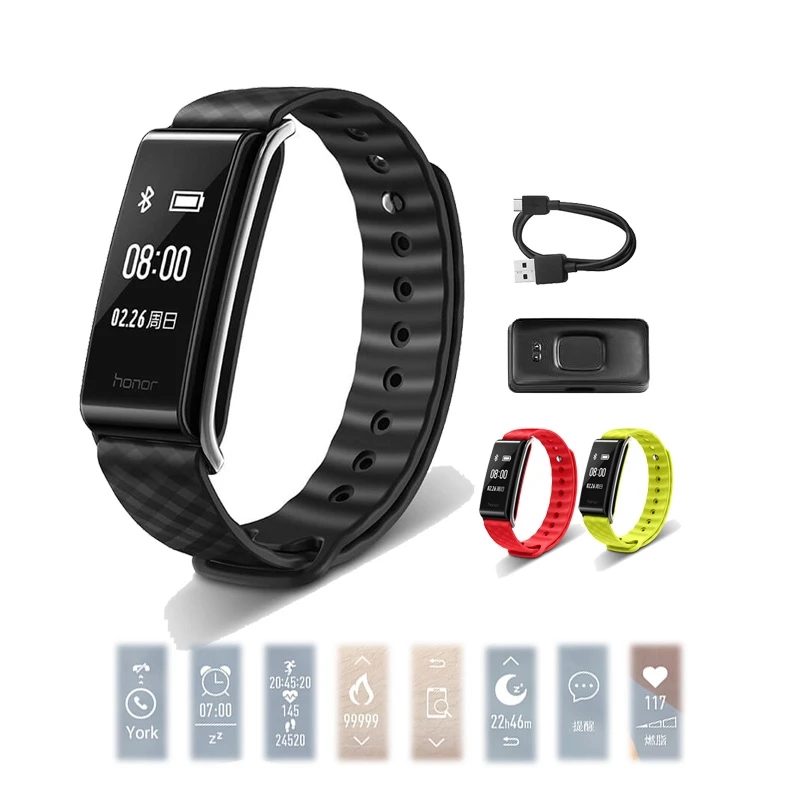 E EDC Original Huawei Honor A2 Smart Wristband 0.96" OLED